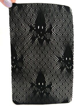 New Torrid Plus Size Black Skull Fishnet Tights - Size 1X/2X